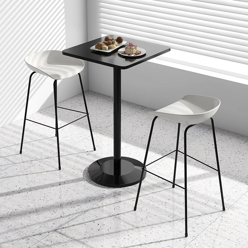 Minimalist Lounge Bar Chairs Reception Counter Italian Relaxing Bar Chairs Unique Backrest Taburetes Altos De Cocina Furniture