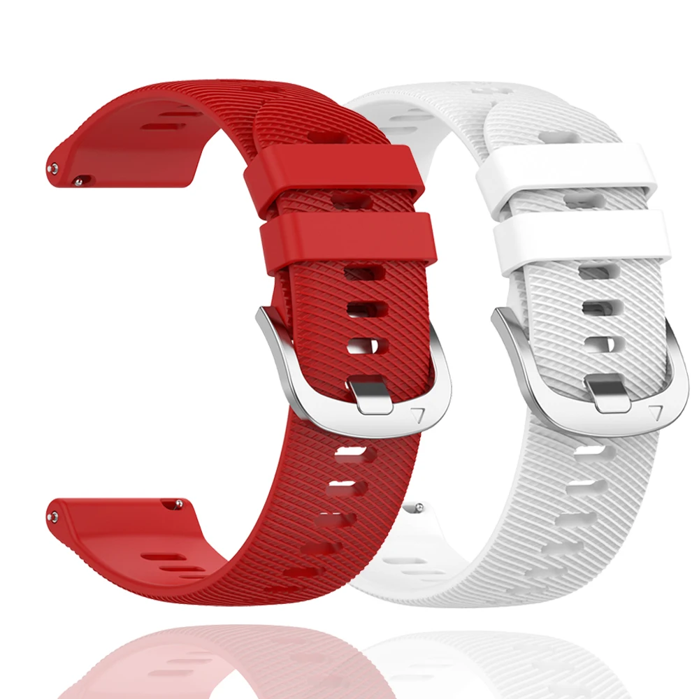 

Forerunner 265S 255S музыкальные ремешки 18 мм силиконовый браслет на запястье браслет для Garmin Vivoactive 4S/CAME 2S ремешок для часов