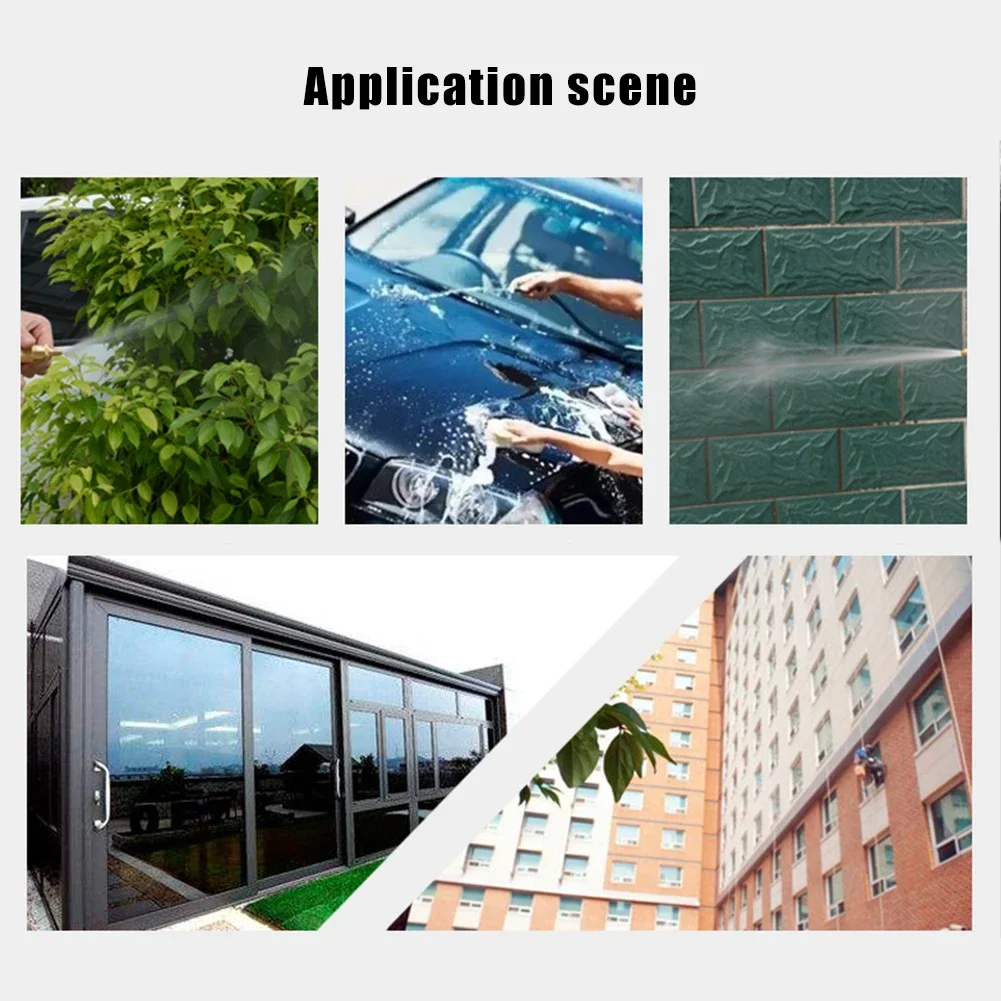 조정 가능한 고압 세척기 총 세차 기계 정원 급수 호스 노즐 스프링클러 세차 도구 자동 총 세척