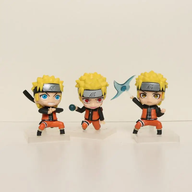 

Cartoon Naruto figure Q version Uzumaki Naruto animation creative aesthetic peripheral trendy model ornaments toys birthday gift