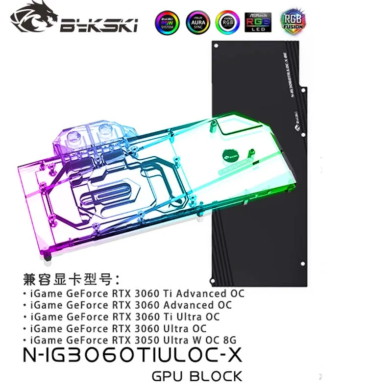 Gpu Rtx 3060 Water Cooling Colorful Gpu Water Block Water Cooling