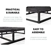 Queen Box Spring Low Profile Heavy Duty Metal Frame Mattress Foundation for Queen Size Bed, Quiet Noise-Free,Easy 5