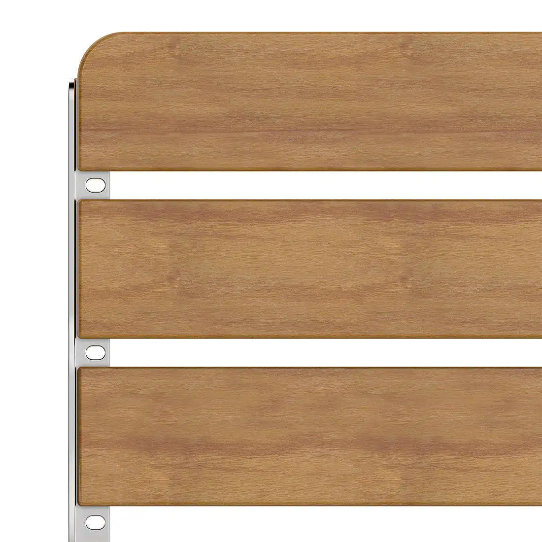 Folding Wall Mounted Teak Wood Fold Down Shower Seat Wood Stool Bench For Inside Shower, Bathroom Fold Up Show 4