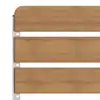 Folding Wall Mounted Teak Wood Fold Down Shower Seat Wood Stool Bench For Inside Shower, Bathroom Fold Up Show 4