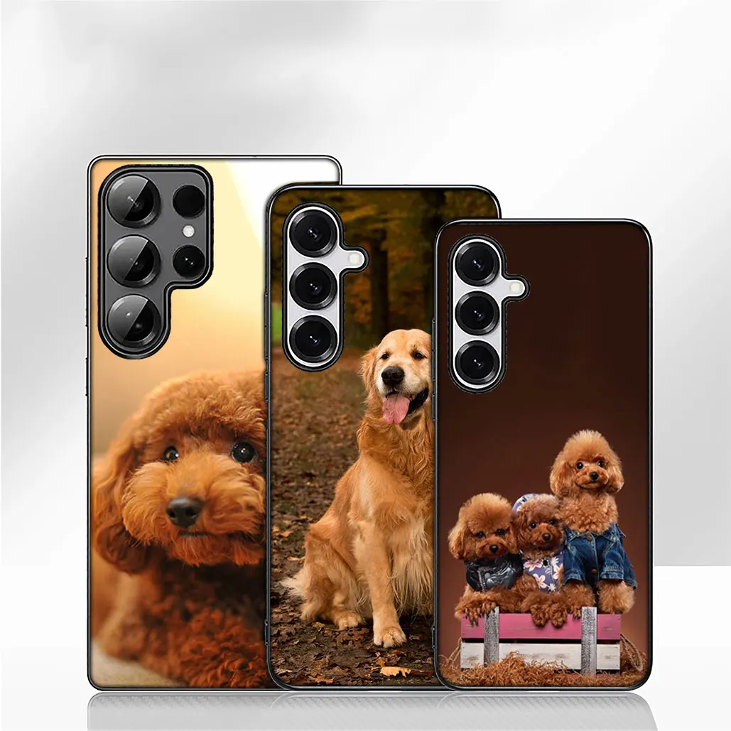 Golden Retriever Poodle Dog Design Phone Case