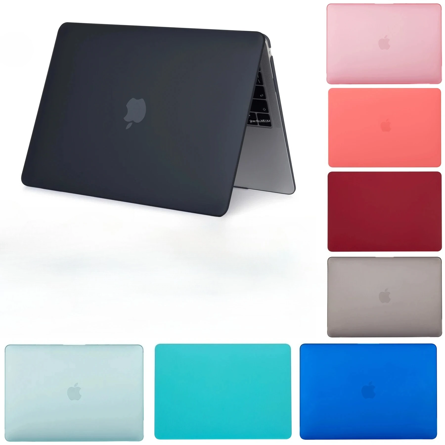 Sleek Matte Anti-Drop Hard Laptop Cover with Anti-Scratch Protection