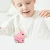 Walk And Talk Bunny Or Dog Easter Plush Stuffed Animal Electric Pet Educational Interactive Toys For Children Birthday Gifts 5