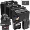 7Pcs Set Travel Organizer Storage Bags Suitcase Packing Cubes Set Cases Portable Luggage Clothes Shoe Tidy Pouch Folding 3