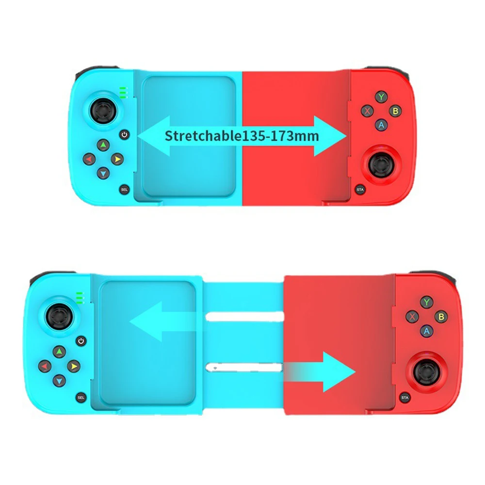 확장형 게임 컨트롤러, 안드로이드 iOS 홍몽 모바일 게임 컨트롤러 지원, D3 gamepadD3 휴대폰 컨트롤러
