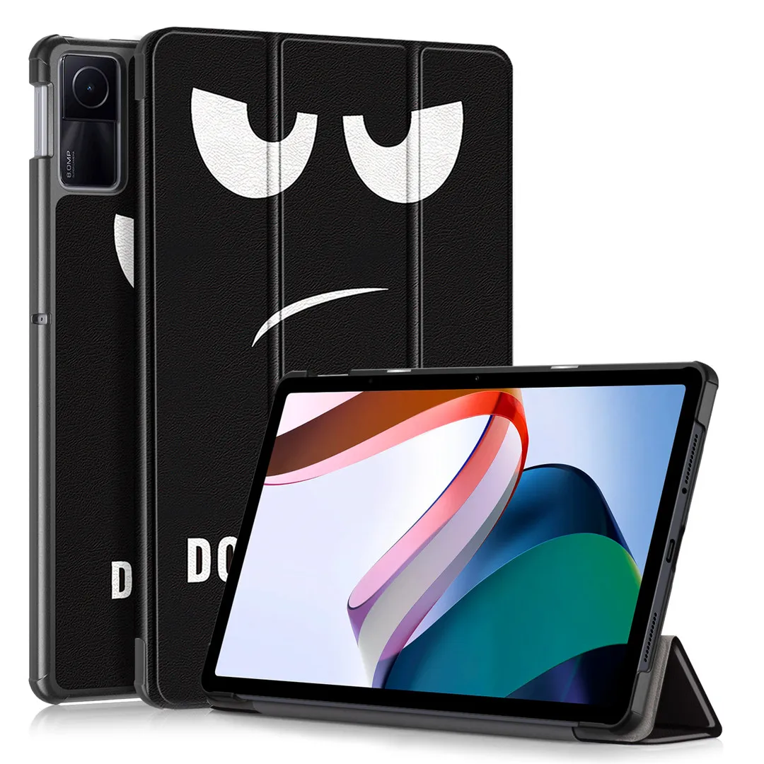 étui intelligent en silicone souple pour xiaomi redmi pad support de tablette trois
