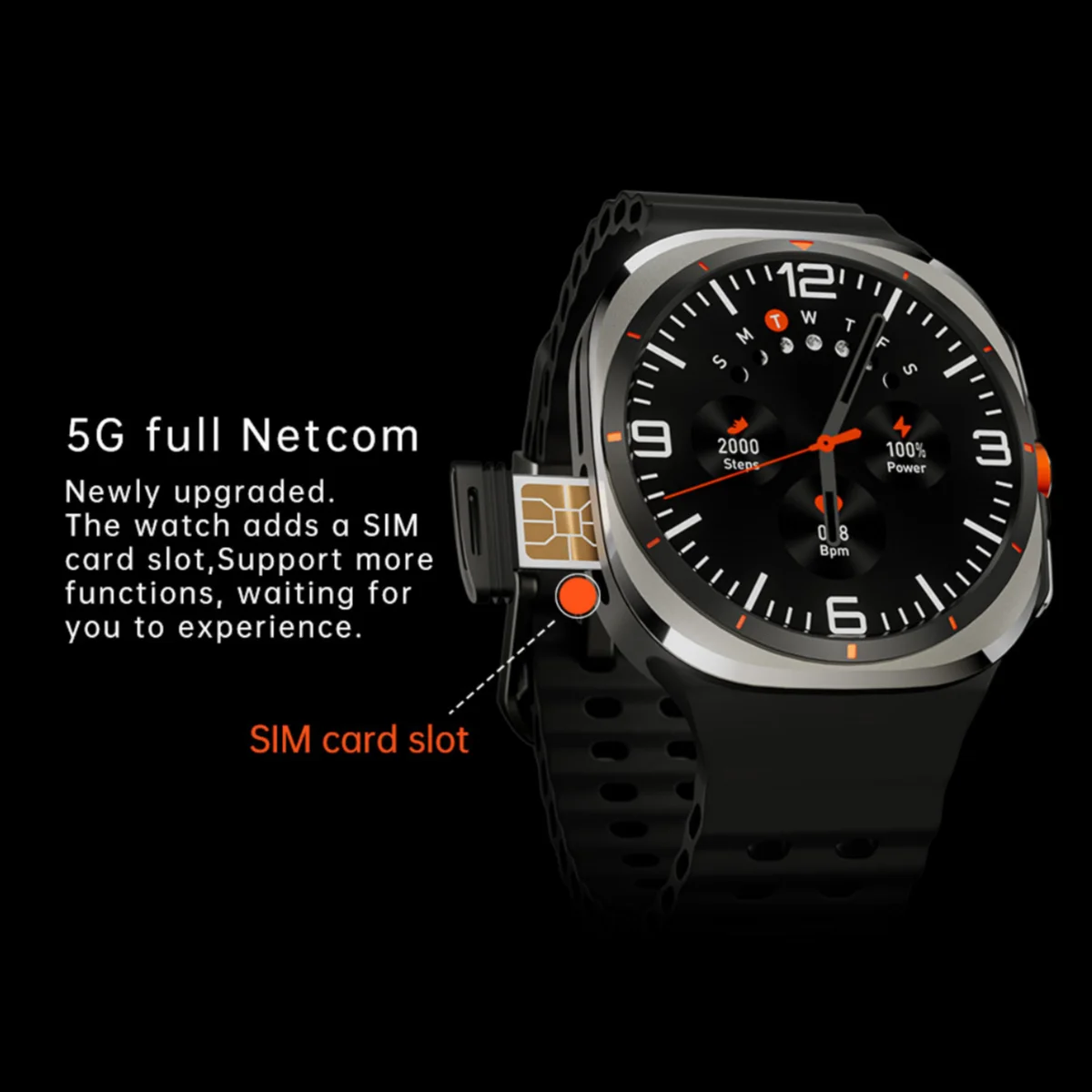 S7 Ultra 5G Full Network Smart Watch Android System 180