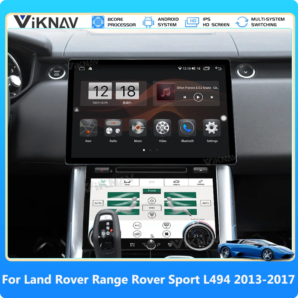 Wireless Apple CarPlay and Android Auto Interface for 2013-2016 Land Rover  Range Rover L405 and Range Rover Sport L494