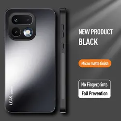 Anti - Shock Matte Armor Frosted Rugged Phone Case for Realme 16 Pro+ (Black)