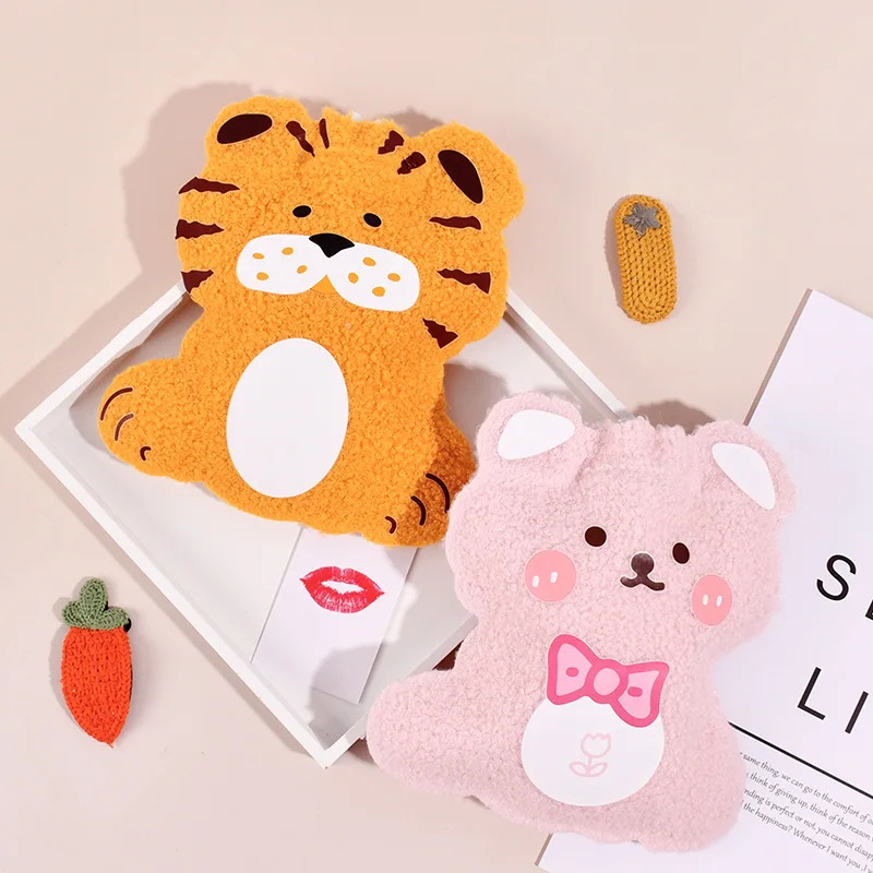 

Adorable Cartoon New Animal Plush Hot Water Bag Hand Warmer - Stay Warm and Cozy with this Must-Have Winter Essential