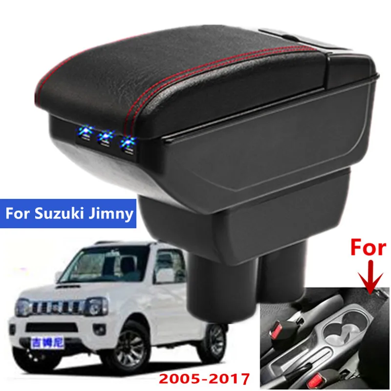 For-Suzuki-Jimny-Armrest-Box-For-Suzuki-Jimny-2005-2017-Car-Armrest