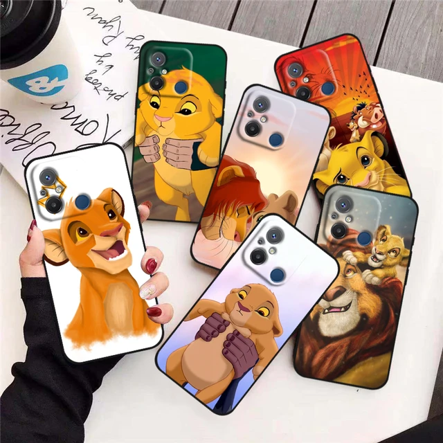 Funda para Xiaomi 13T Pro Oficial de Disney Simba y Nala Silueta - El Rey  León