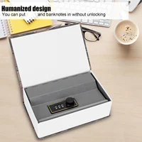 Safe Box Valuables Security Dictionary Book With Lock Security Key Lock Secret Book Code Money Simulation Book Cash for Home 2