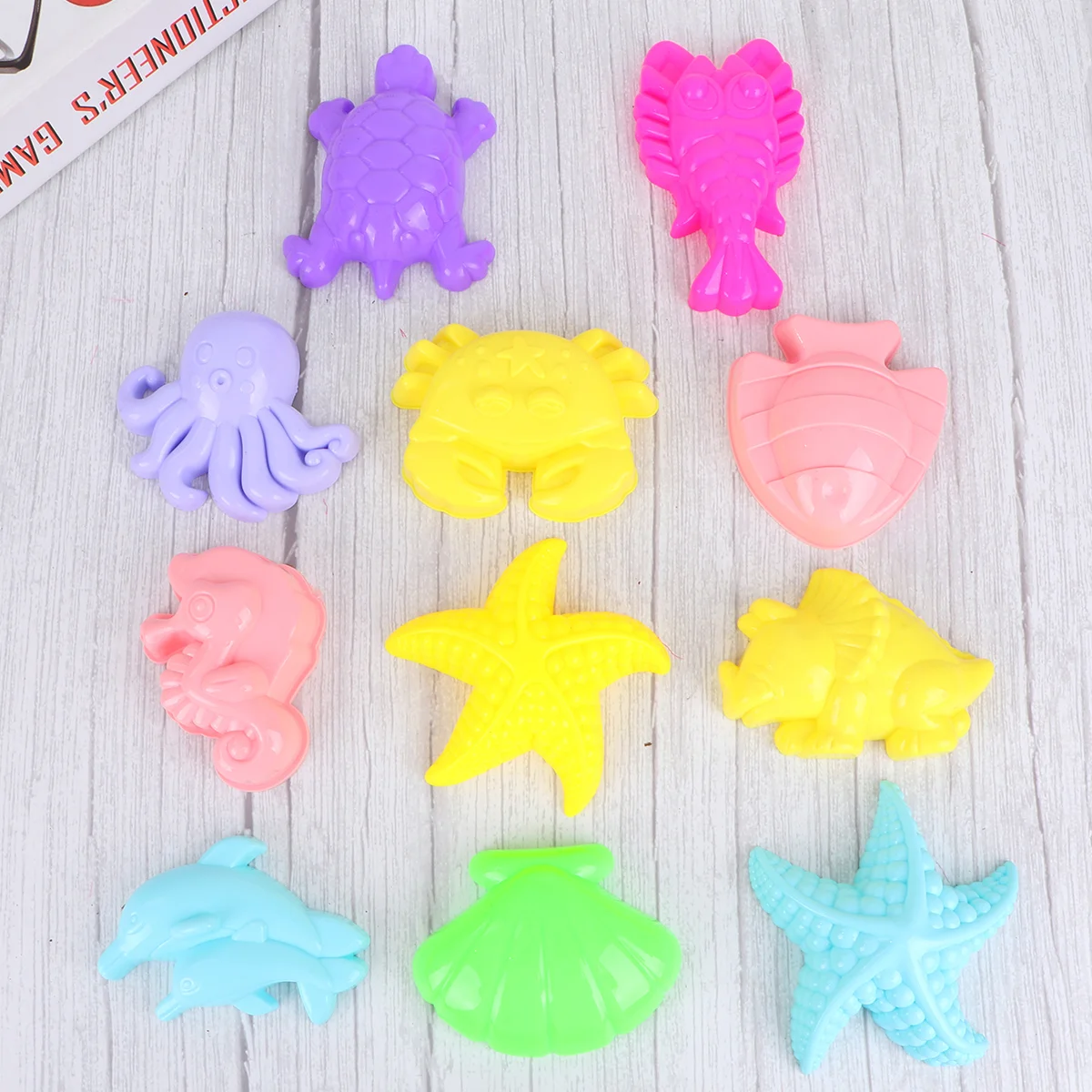 

28 Pcs Play Sand Molds Tray Children's Toys Children's Playing with Kit Parent-child Kids Beach