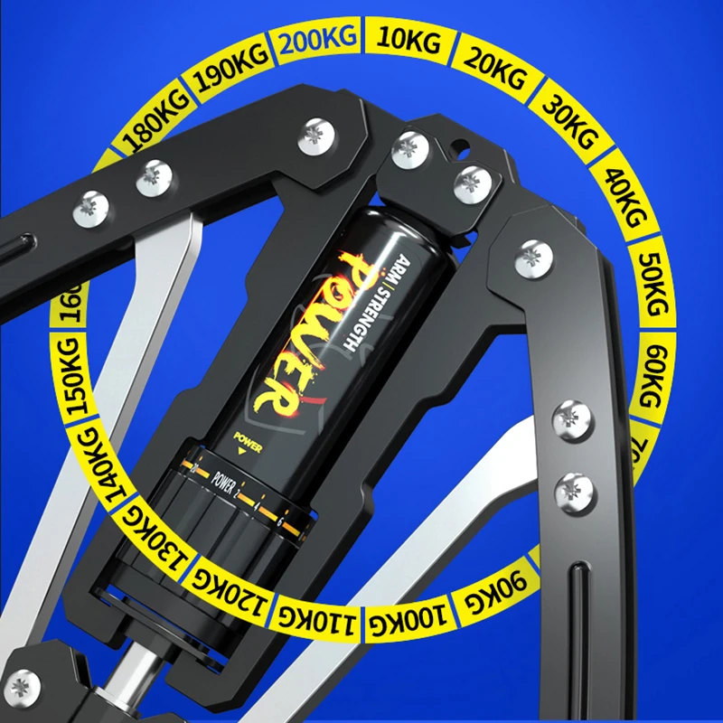 Adjustable Hydraulic Arm Strengthener Hand Gripper Strength Device Arm Muscle Fitness Equipment Household Chest Expander arm strength trainer,fitness hand gripper