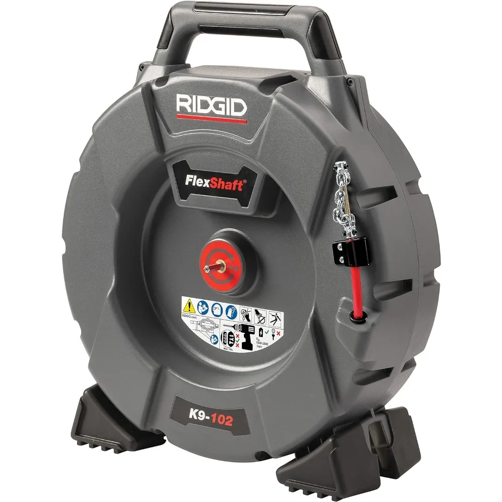 

RIDGID 64263 Model K9-102 FlexShaft Drain Cleaning Machine Kit for 1-1/4"-2" Pipes