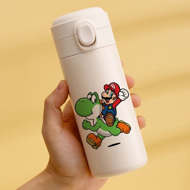 Thermos Funtainer Super Mario Bro 12 Ounce Stainless Steel Kids