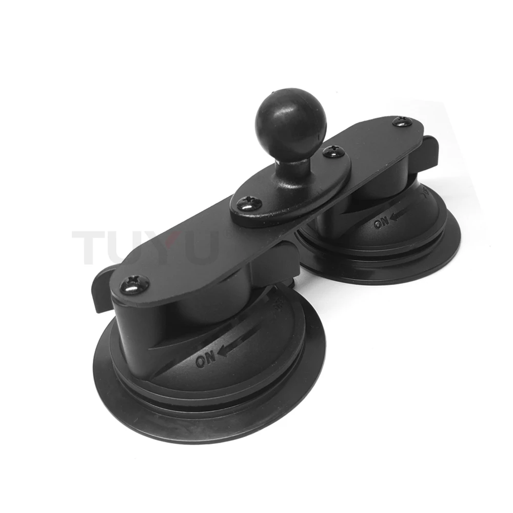 Dual Car Suction Cup Holder With Invisible Selfie for Insta360 One