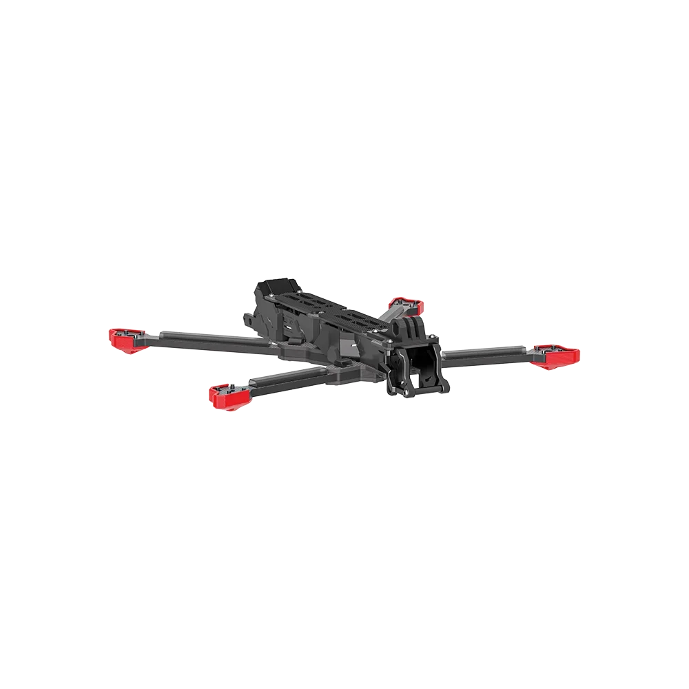 Détail du châssis iFlight Chimera7 Pro V2 O4 montrant le support DJI O4 Pro