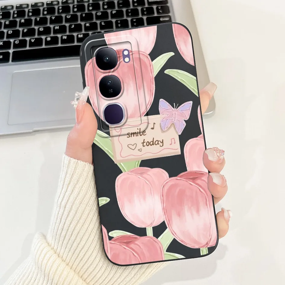 Floral Daisy Shockproof Silicone Phone Case (New Fashion Design)