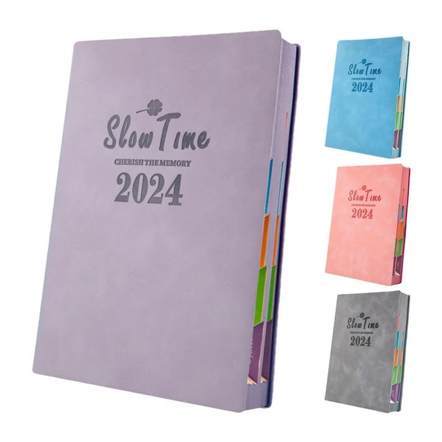2024 Planners For Women Monthly Planner 2024 Planner Calendar Weekly Agenda  Organizer A5 Notebook Daily Planner Leather Cover - AliExpress