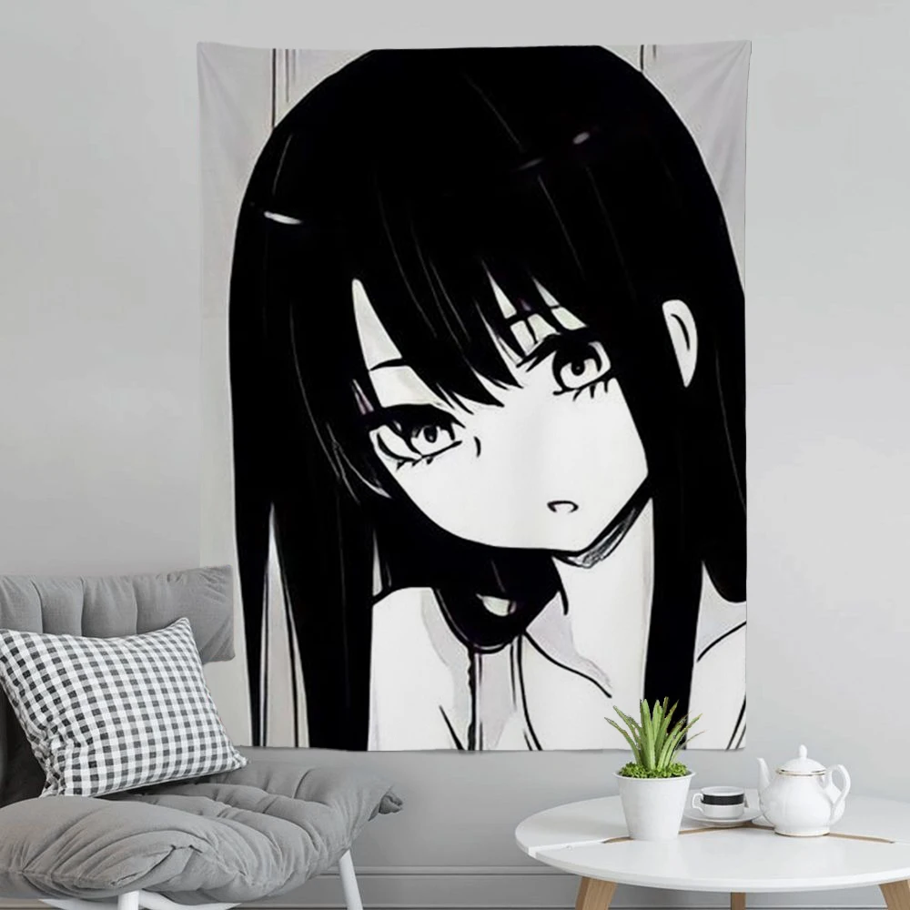 Anime Girl Pfp, Anime Girl, Pfp Tapestry for Sale by graphic-genie