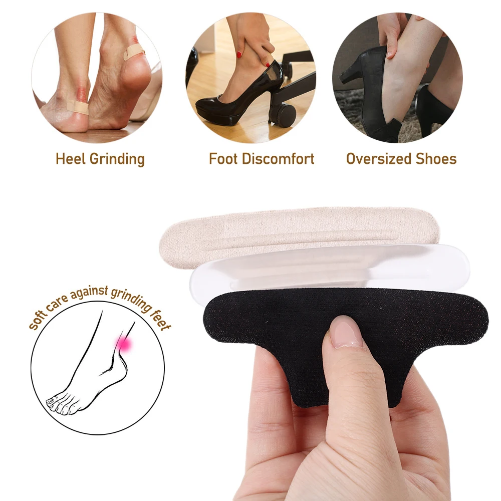Coussinets De Talon Antidérapants Autocollants - Confort Optimal Pour Talons Hauts, Baskets Et Mocassins - 4