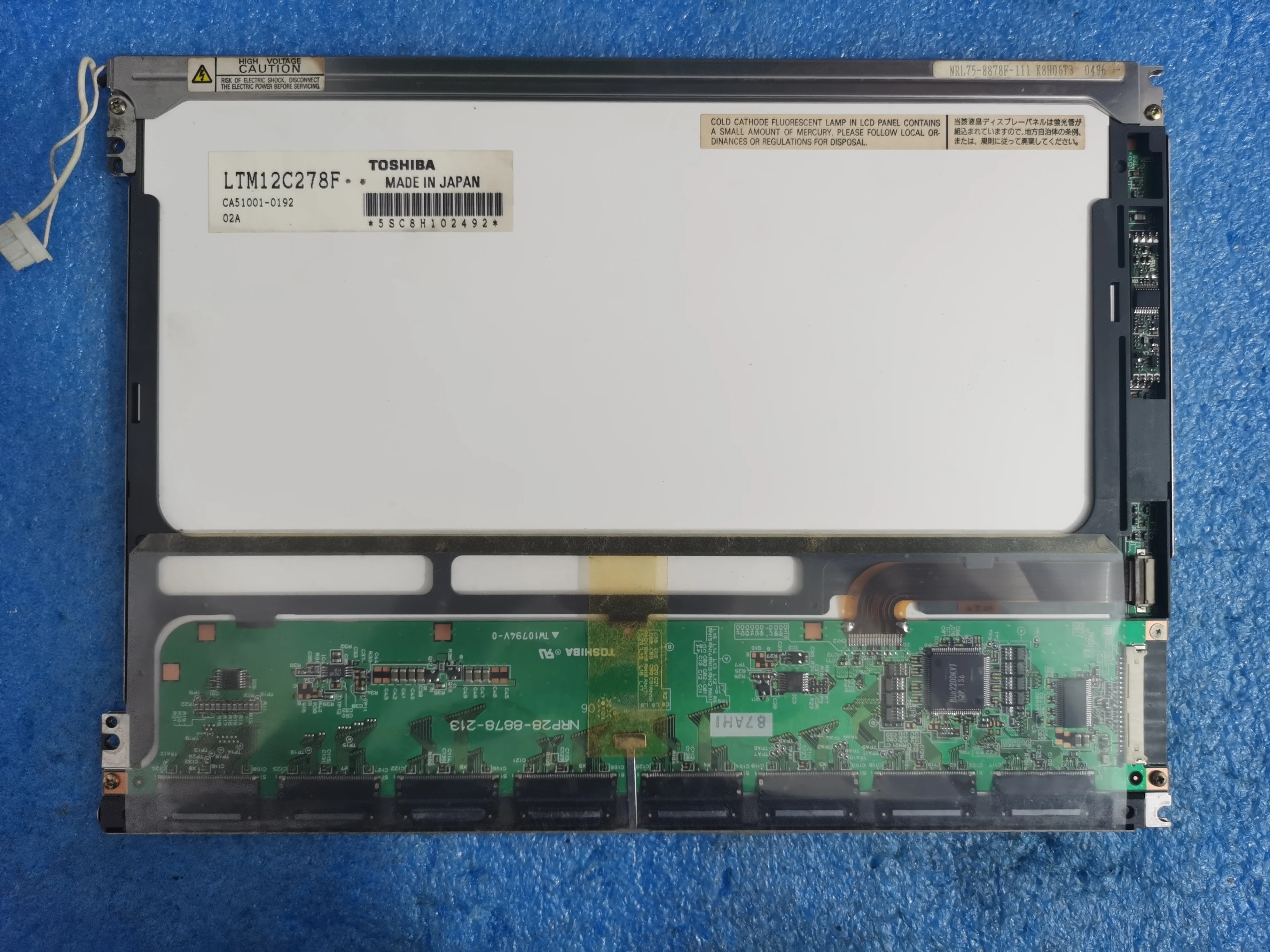 

Оригинальный Промышленный экран LTM12C278F, диагональ 12 дюймов, проверенный телефон LTM12C278P