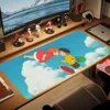 Anime P-Ponyo On The Cliff Mouse Pad Large Mouse Mat Pink Office Desk Mat Laptop Gaming Large Mousepad 5