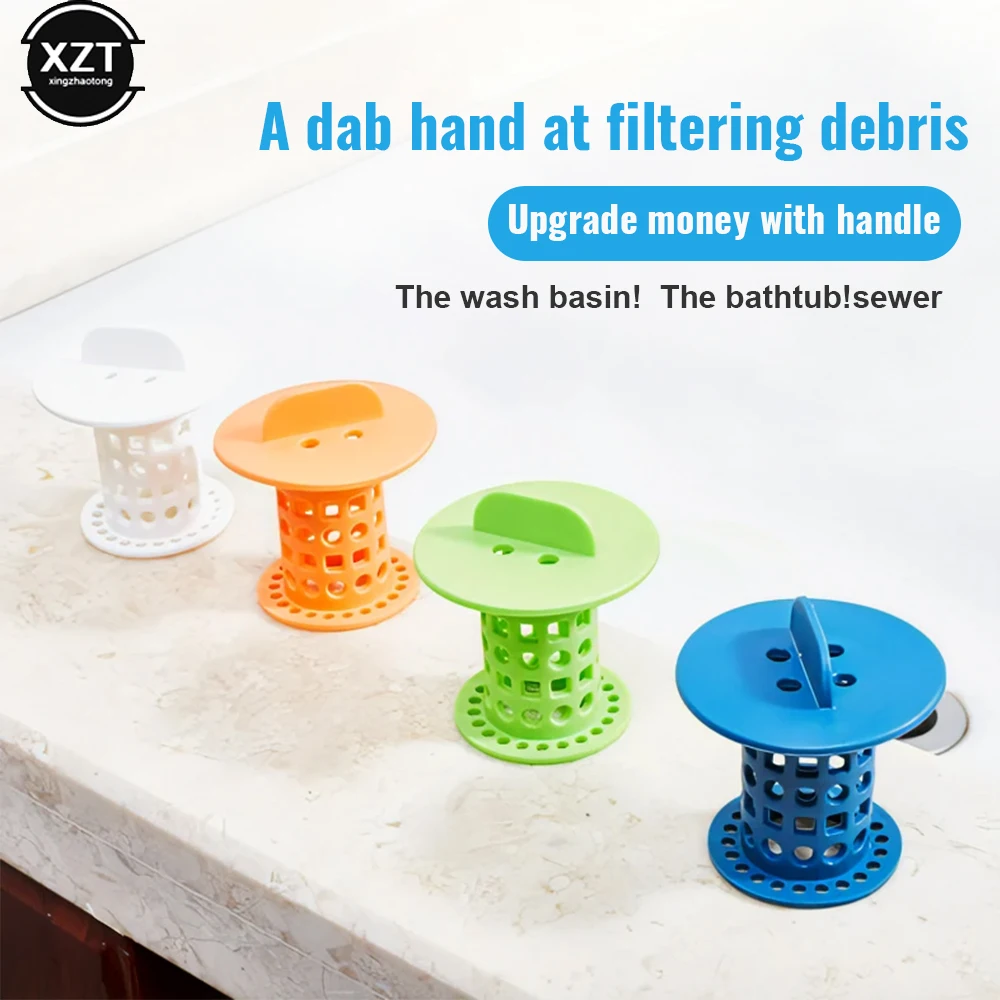 1PC Bathroom Drain Hair Catcher Bath Stopper Plug Sink Strainer Filter Shower Sink Strainer Drain Cover Bathroom Accessories 6