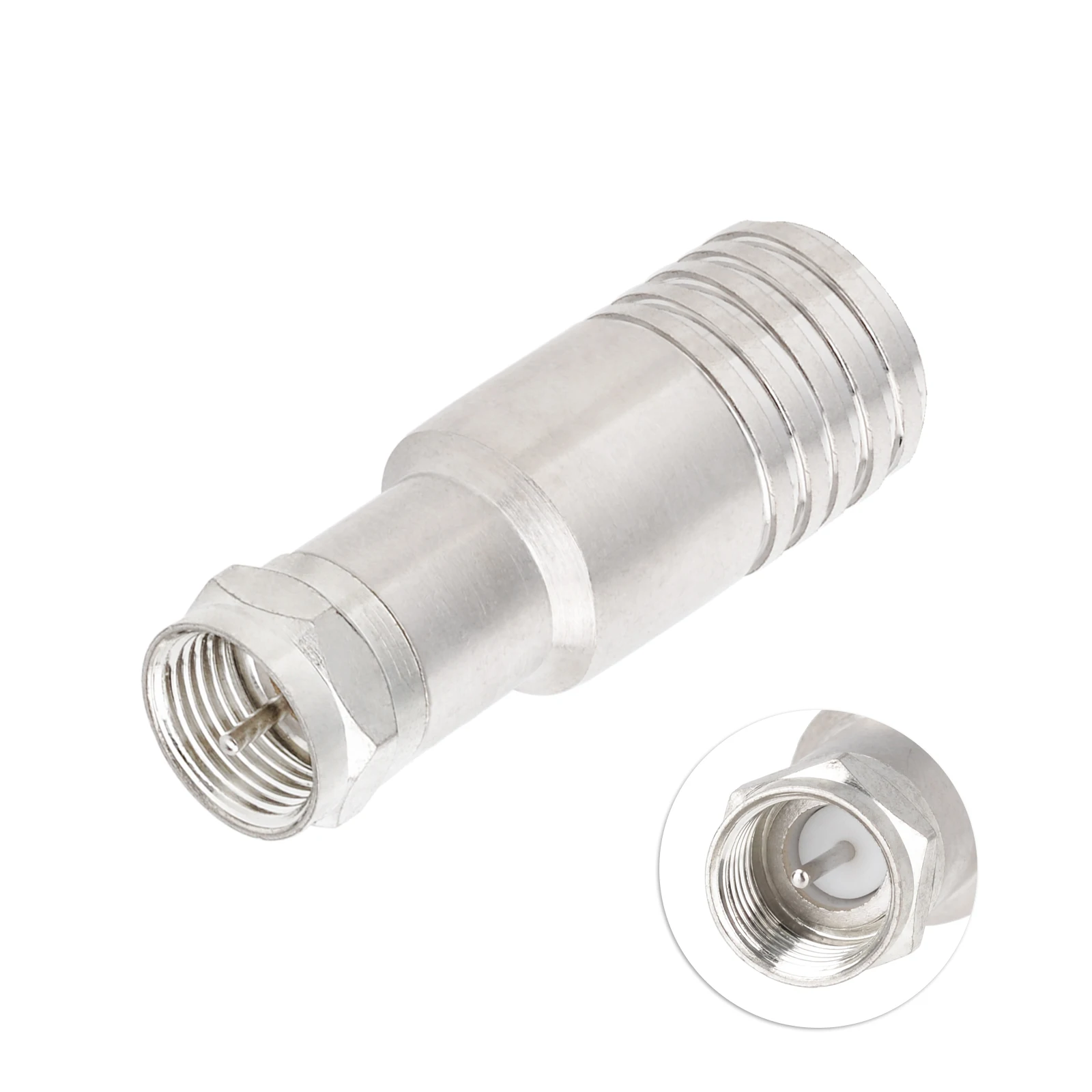 75ohm F Crimp Male RF Coaxial Connectors for RG11 Cable