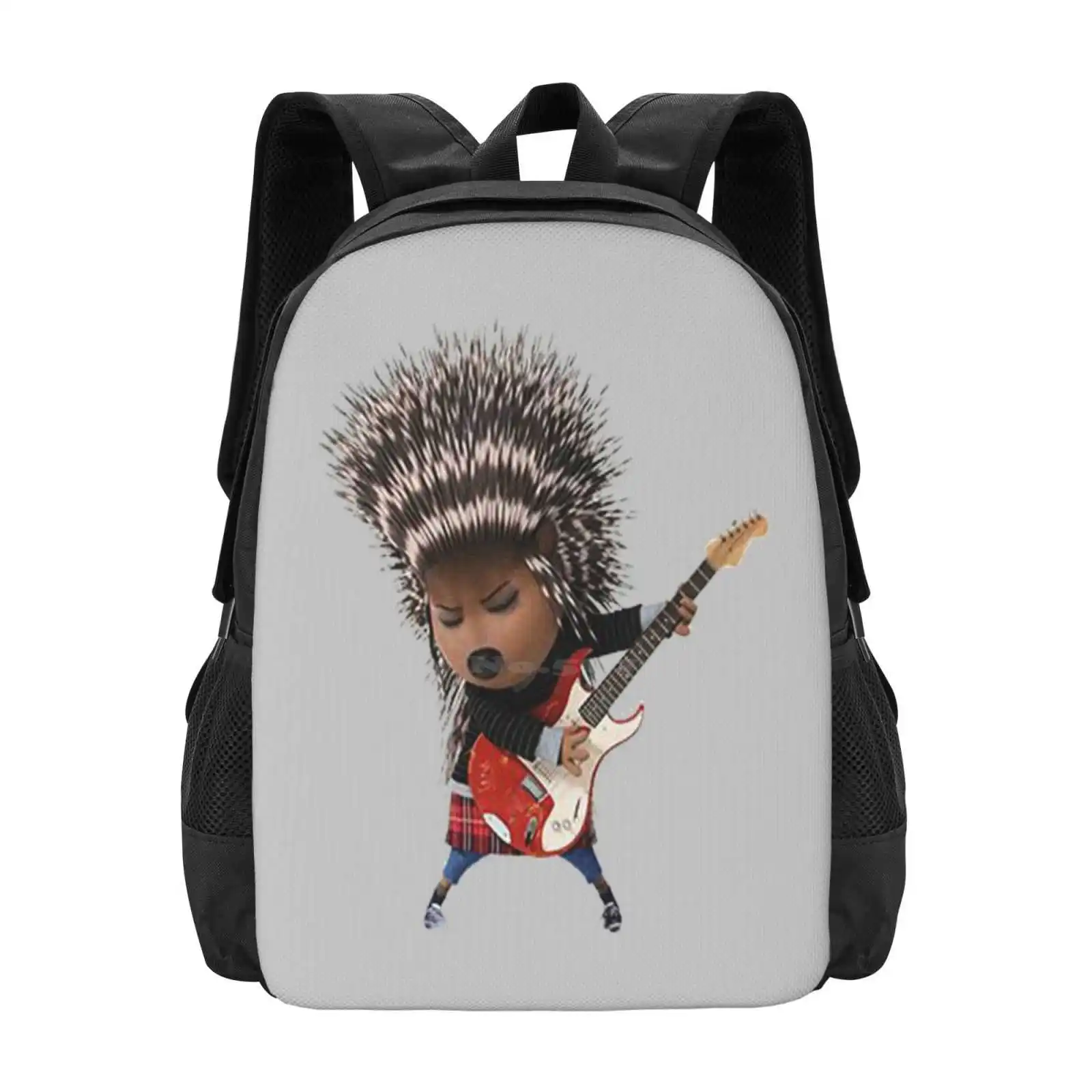 

The Sensational Ash Pattern Design Laptop Travel School Bags Films Sequels Animated Musicals Comedy Animals Sing 2 Buster Moon
