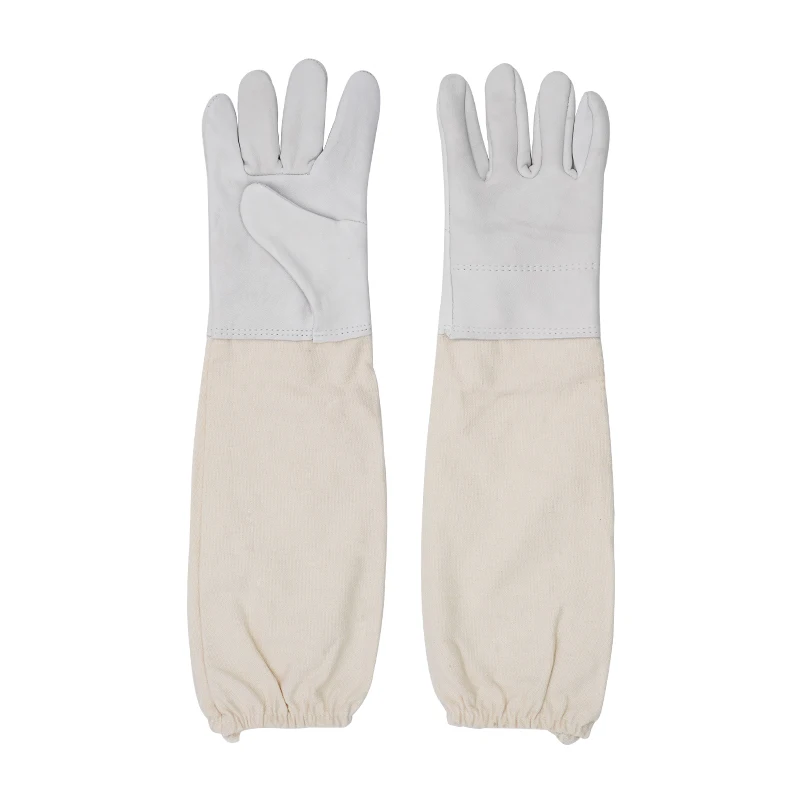 Beekeeper Gloves Protective Sleeves Professional Anti Bee for Apiculture Beekeeper Prevent Beehive Tools Stab Resistant Gloves