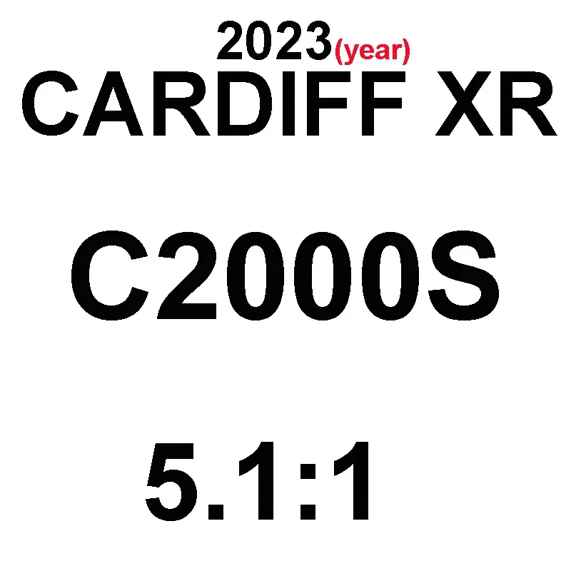 2023 Shimano New CARDIFF XR C2000S C2000SHG Spinning Wheel Shallow