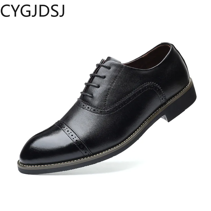 

Formal Brogue Men Dress Shoes Italian Oxford Shoes Mens Leather Footwear Party Shoes for Men 2023 Los Zapatos De Los Hombres