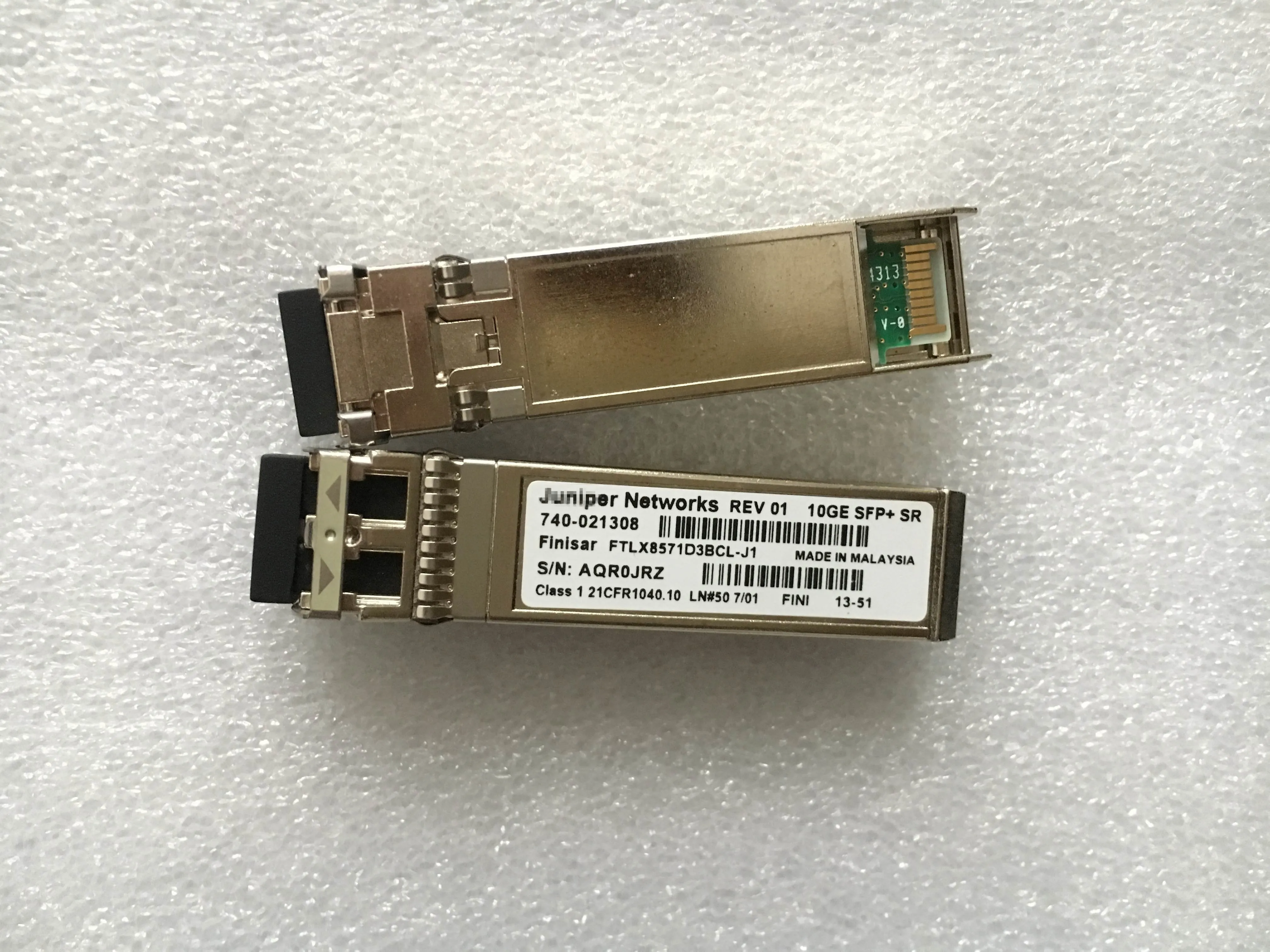 JUNIPER 10g SFP/EX-SFP-10GE-SR/740-021308/FTLX8571D3BCL-J1/10GE-SR
