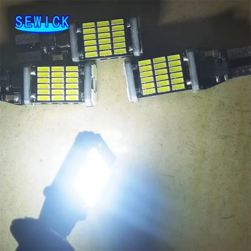 ڵ LED , ſ  ĵ LED ȣ,  , DC12 V, 24V,   Ĺ , T15, W16W, 4014, 45SMD, W5W, 100 