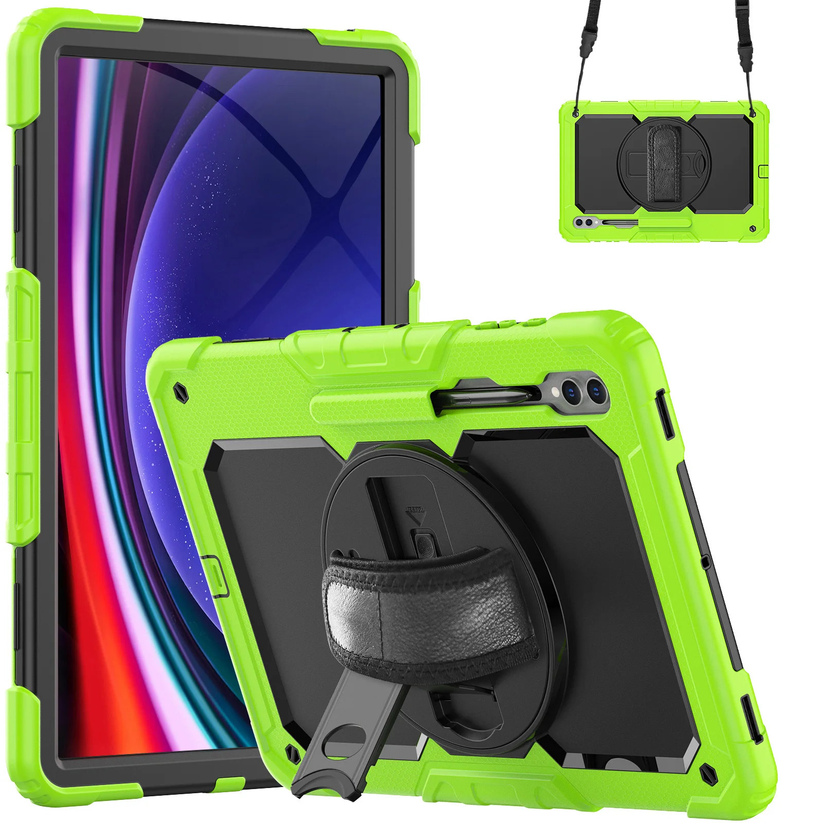 

Противоударный чехол-подставка для Samsung Galaxy TAB S9 Ultra X916B X910 14,6 дюйма 2023 TAB S8 Ultra X906B X900
