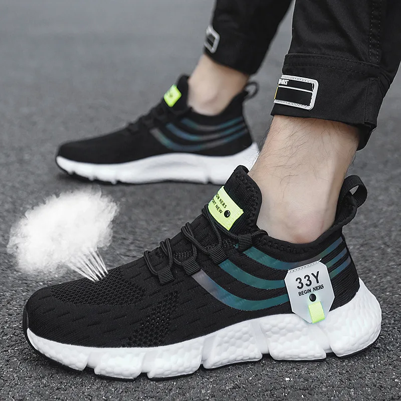 Fashion Men's Sneakers Classic Men Casual Shoes Mesh Men Vulcanized Shoes Ultra Lightweight Male Sports Shoes Versatile Zapatos