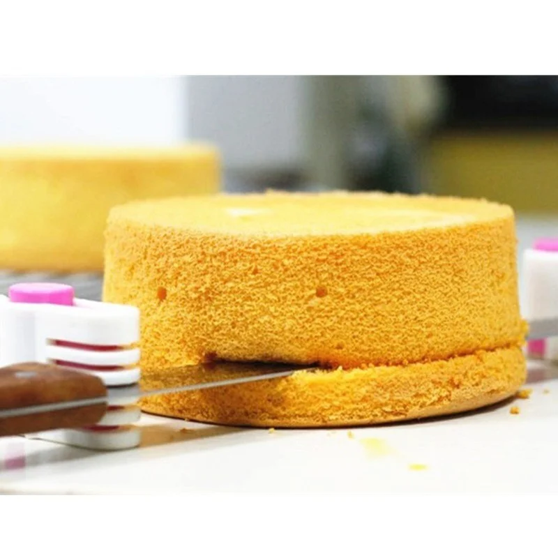 Cake Cutting Tools Cake Baking Tools Cake Making Tools Cake Slicer Bread Cake Slice Toast Slice Layering Auxiliary Slicer 1 Pair