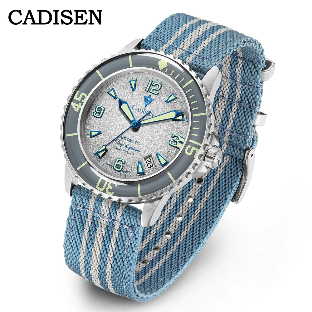 CADISEN Deep Explorer MIYOTA 8215 Automatic Mechanical Watch Man