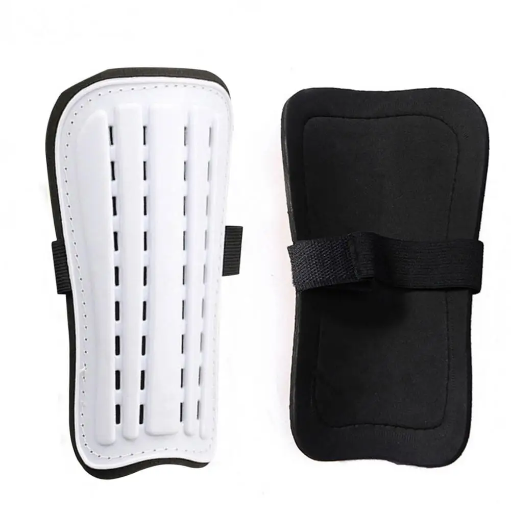 

Soccer Leg Guards Lightweight Impact-resistant Football Shin Pads with Fastener Tape for Non-slip Leg Calf for Players