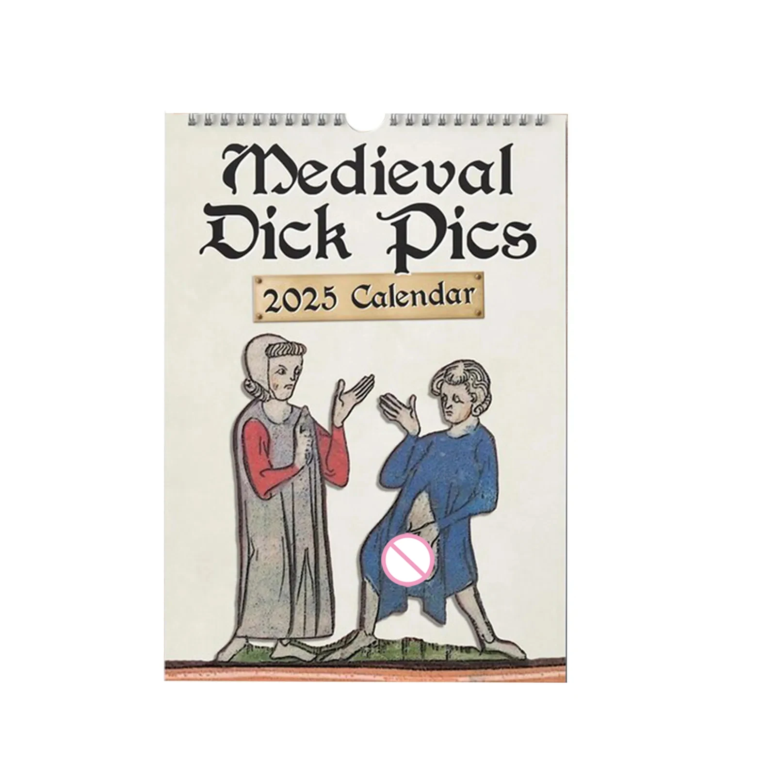 Medieval Dick Pics Wall Calendar Funny Rude Gag Gifts