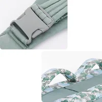 Écharpe pour nouveau-né, double usage, couverture d'allaitement pour bébé, tissu en maille, porte-bébé, sac à dos 0-36M 4