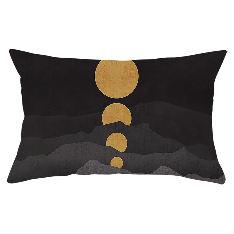30x50cm Sun Mountain Landscape Pillowcase Decorative Sofa Cushion Case Bed Pillow Cover Home Decor Gift Car Cushion Cover