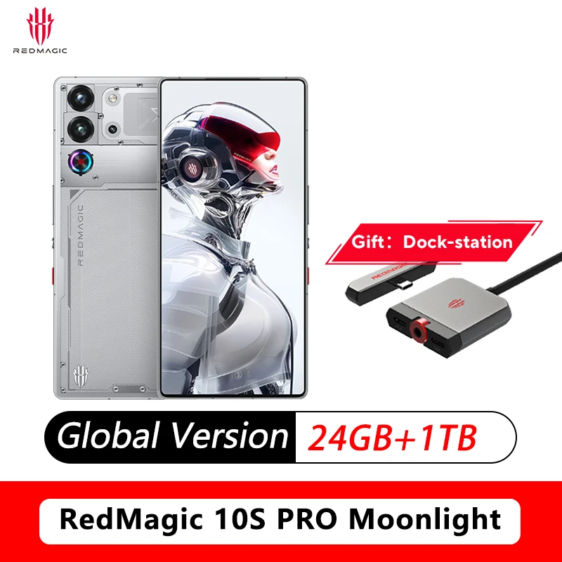 SIMフリー】RedMagic 10S Pro｜24/1TB｜シルバー｜新品 SIMフリー